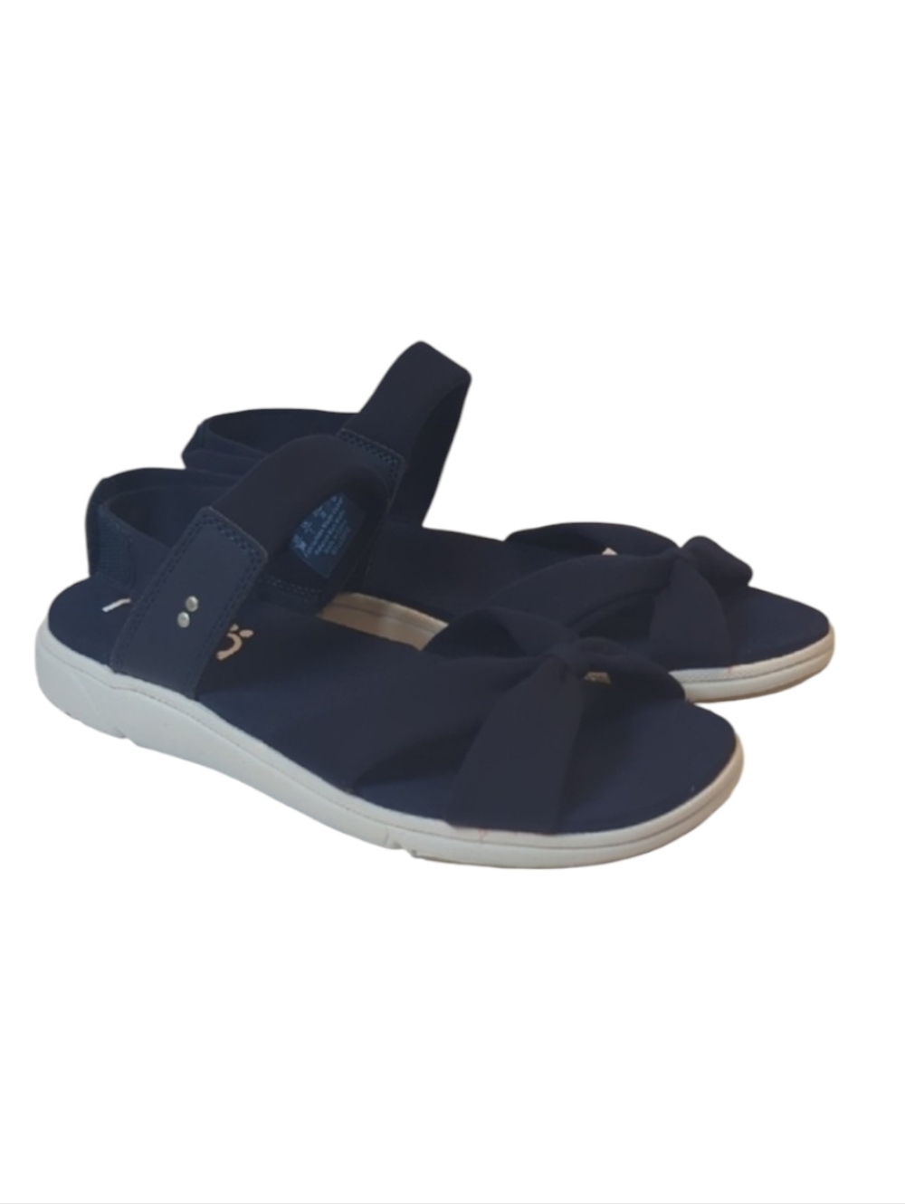 Ryka Mallorie Navy Blue Sandals Size 9